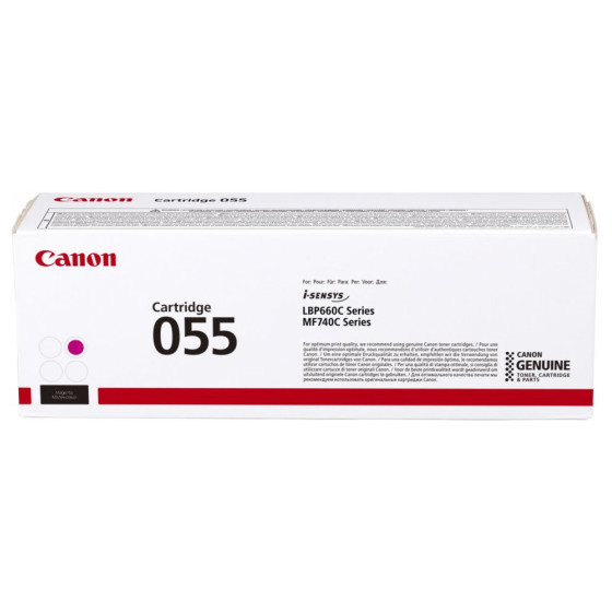 CANON 055 CARTOUCHE DE TONER 1 PIÈCE(S) ORIGINAL MAGENTA (3014C002AA)