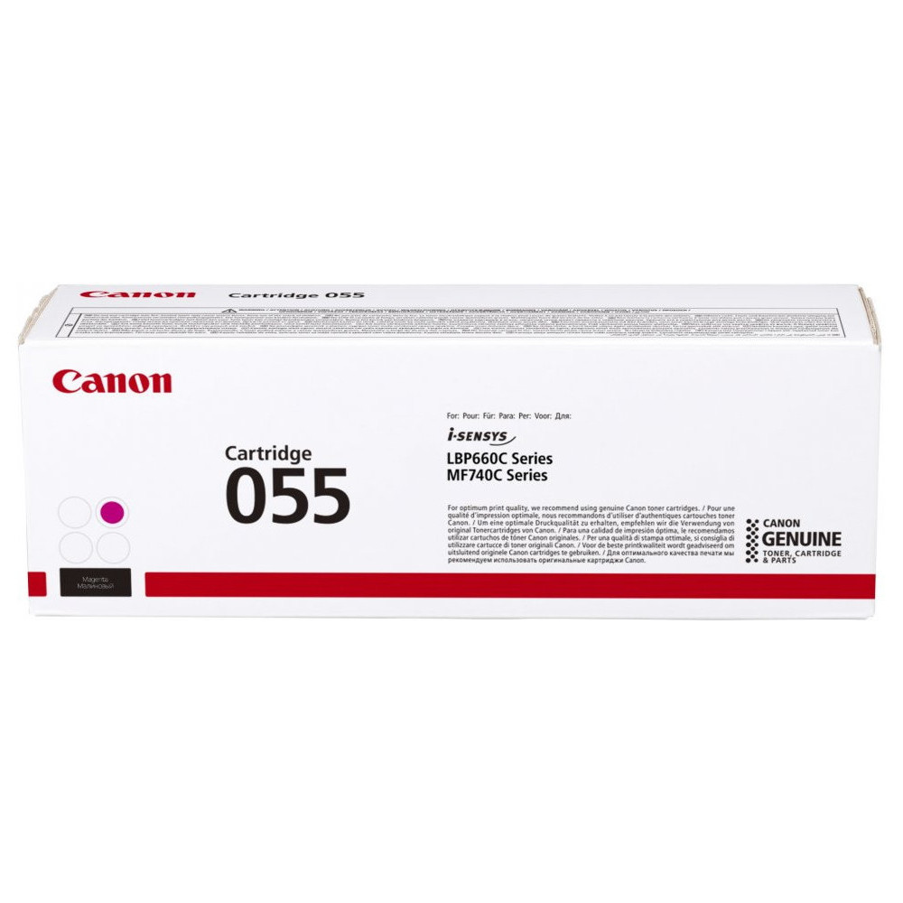 CANON 055 CARTOUCHE DE TONER 1 PIÈCE(S) ORIGINAL MAGENTA (3014C002AA)