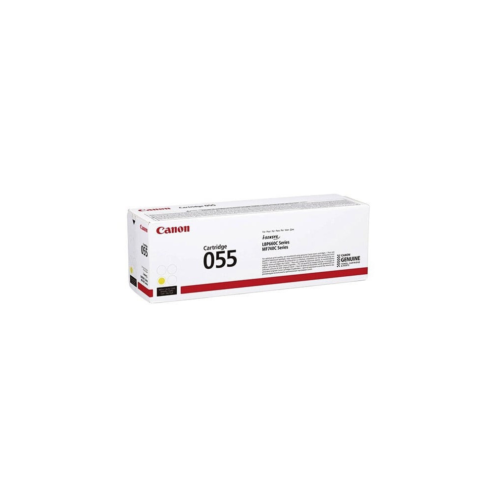 CANON 055 CARTOUCHE DE TONER 1 PIÈCE(S) ORIGINAL JAUNE (3013C002AA)