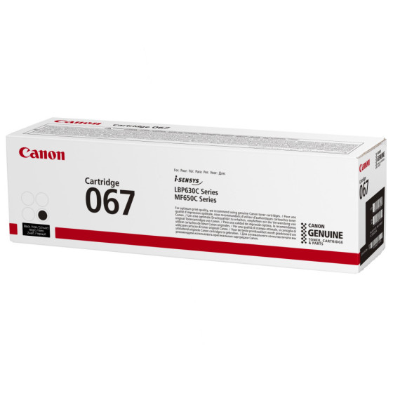 CANON 067 NOIR - TONER CANON D'ORIGINE (5102C002AA)