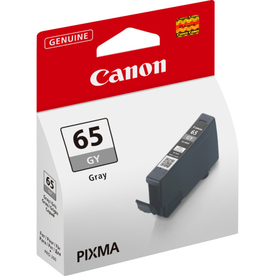 CANON CLI-65GY GRIS - CARTOUCHE D'ENCRE CANON D'ORIGINE (4219C001AA)