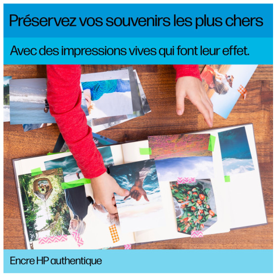 HP 47 TROIS COULEURS - CARTOUCHE D'ENCRE HP D'ORIGINE (6ZD61AE)