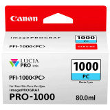 CANON PFI-1000PC CYAN PHOTO - CARTOUCHE D'ENCRE CANON D'ORIGINE (0550C001AA)