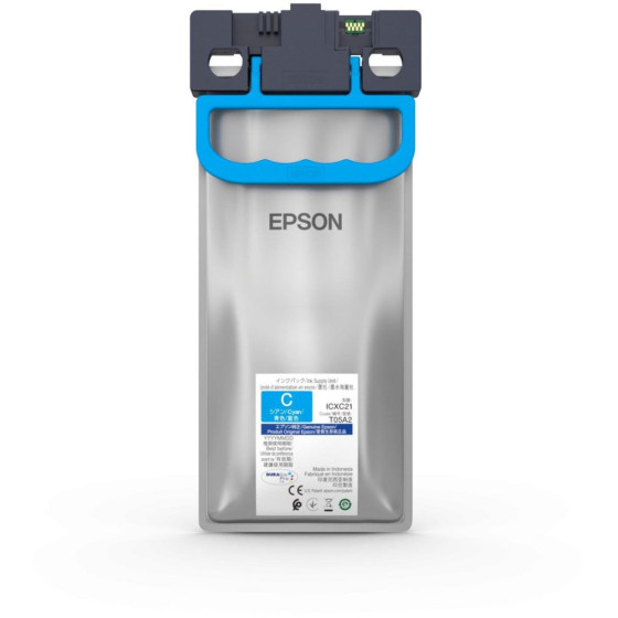 UNITÉ D'ALIMENTATION EN ENCRE CYAN XL POUR EPSON WORKFORCE PRO WF-C87XR (C13T05A20N)