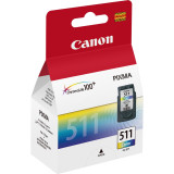 CANON CL-511 COULEURS - CARTOUCHE D'ENCRE CANON D'ORIGINE (2972B007AB)
