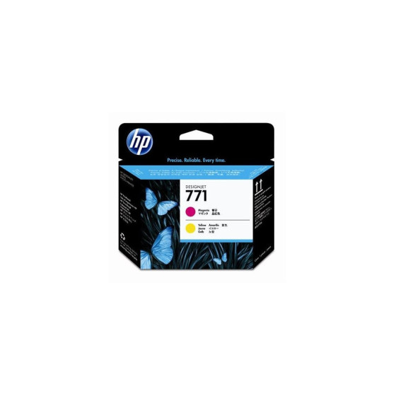 TÊTE D'IMPRESSION MAGENTA/JAUNE HP 771 DESIGNJET (CE018A)