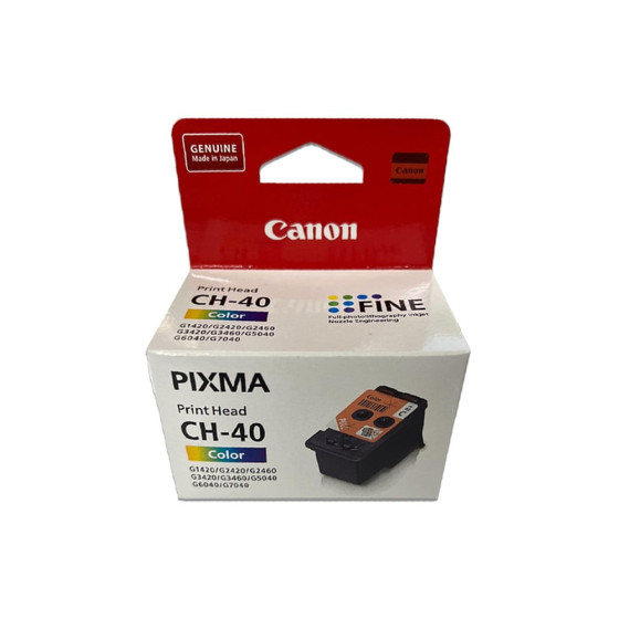 TÊTE D'IMPRESSION CANON CH-40 COLOR EMB (3430C001AA)