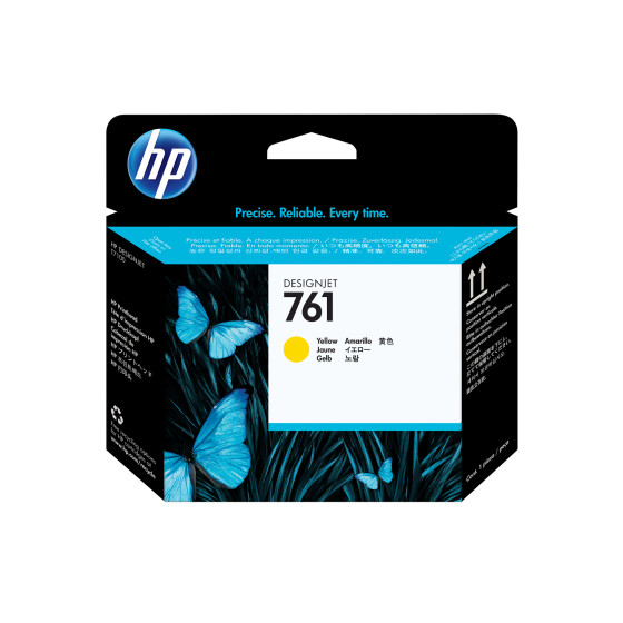 TÊTE D'IMPRESSION JAUNE HP 761 DESIGNJET (CH645A)