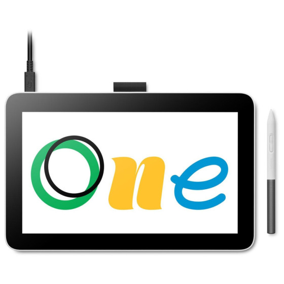 ÉCRAN INTERACTIF WACOM ONE 12 : TABLETTE GRAPHIQUE AVEC ÉCRAN 16" FULL HD (DTC121W0B)