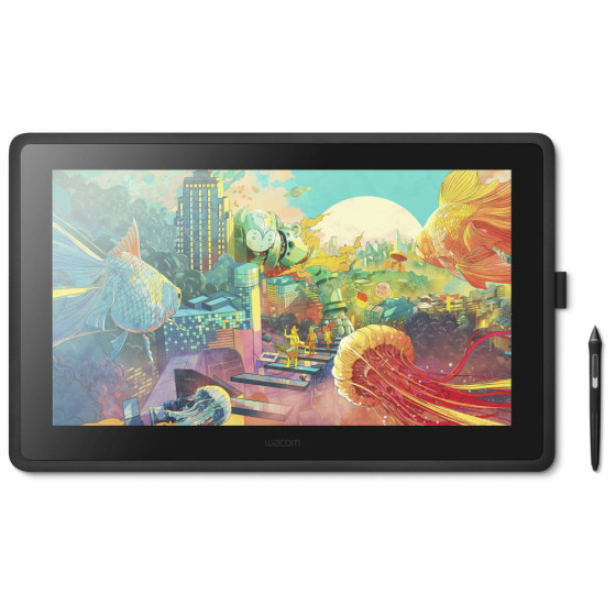 ÉCRAN INTERACTIF À STYLET WACOM CINTIQ 22 : TABLETTE GRAPHIQUE AVEC ÉCRAN 21.5" FULL HD (DTK2260K0A)