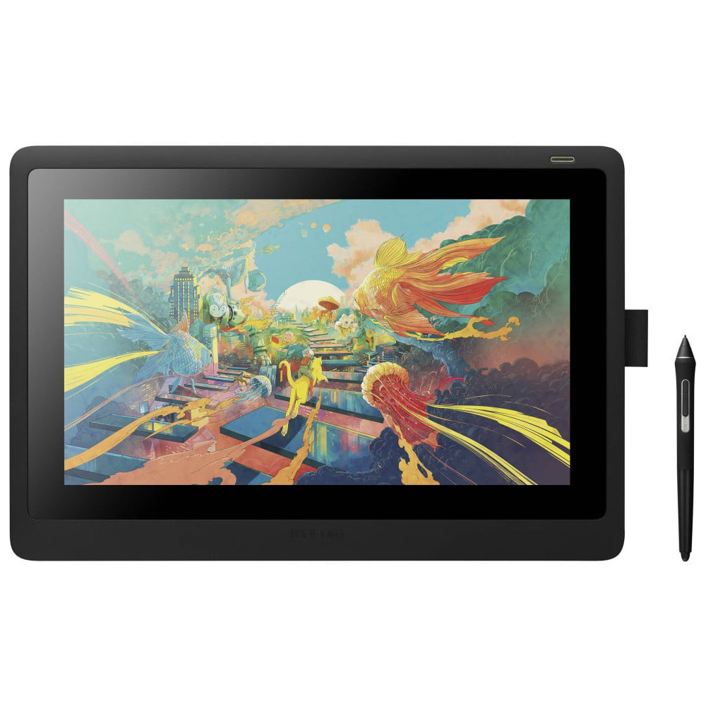 ÉCRAN INTERACTIF À STYLET WACOM CINTIQ 16 : TABLETTE GRAPHIQUE AVEC ÉCRAN 15