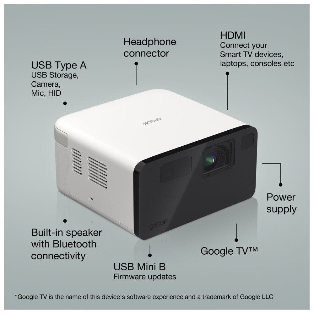 EPSON EF-21W VIDEOPROJECTEUR LASER FULL HD 1080P (V11HB35040)