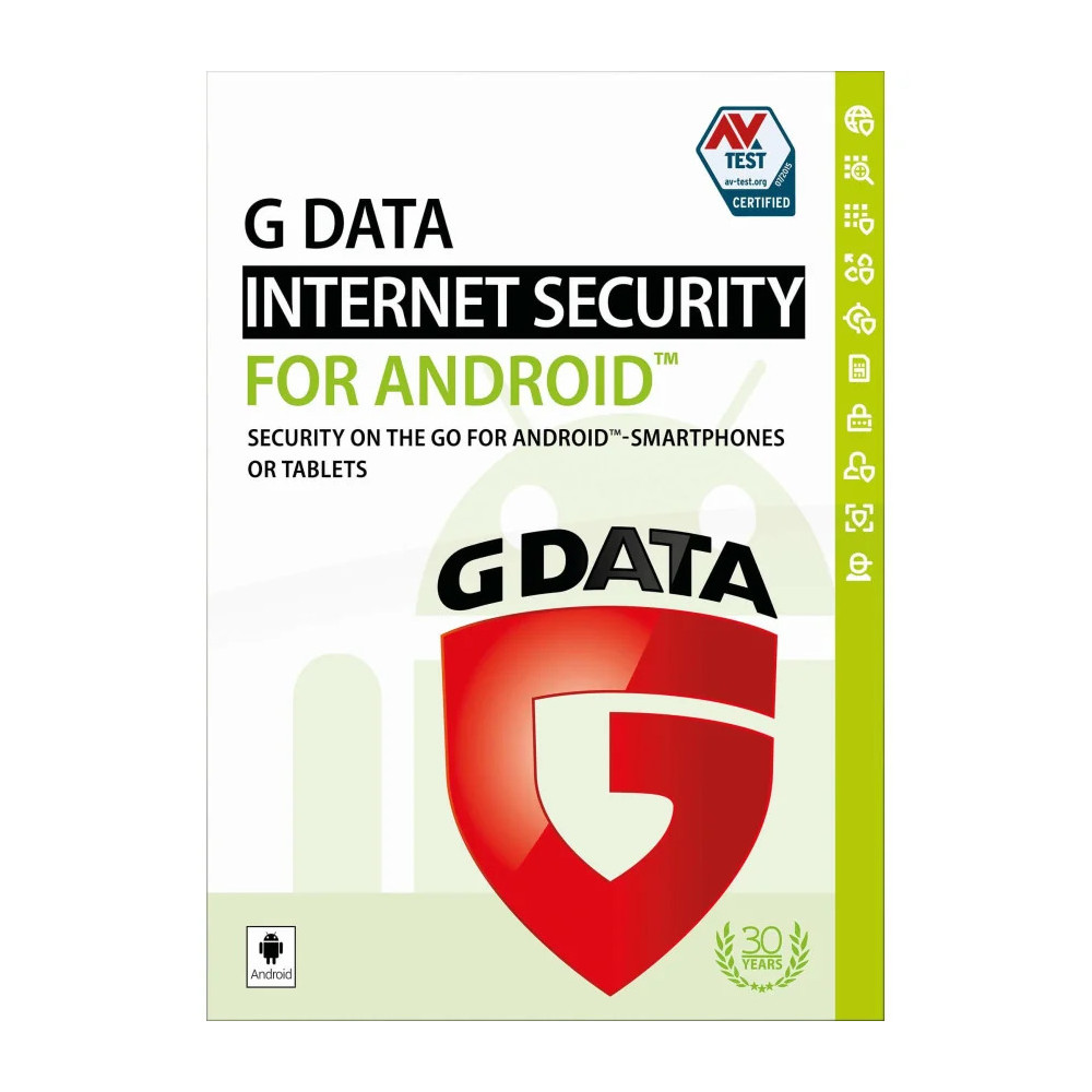 G DATA POUR ANDROIDE 1 MOBILE / 1 AN - BOX (GAV00)