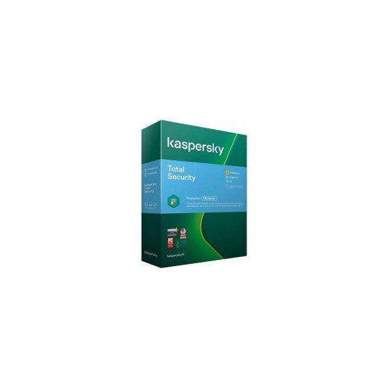 Kaspersky Total Security 2021, 5 Postes / 1 An Multi-Devices (KL19498BEFS-20MAG)
