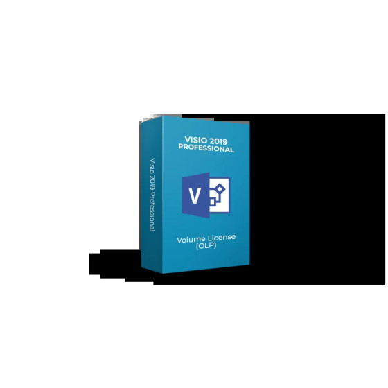 D87-07499 Microsoft Visio Professional 2019 OLP 1 Poste
