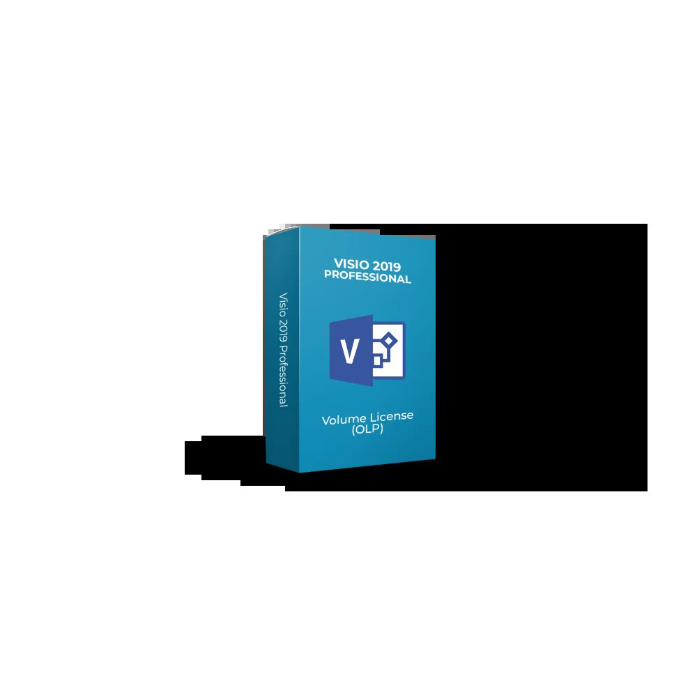 D87-07499 Microsoft Visio Professional 2019 OLP 1 Poste