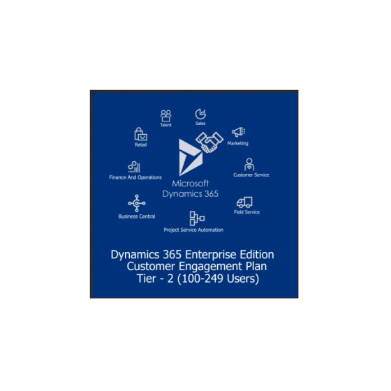 349fc43d-f262-A Microsoft Dynamics 365 Entreprise Edition Customer Engagement Plan - Tier 2 (100-249 Users)
