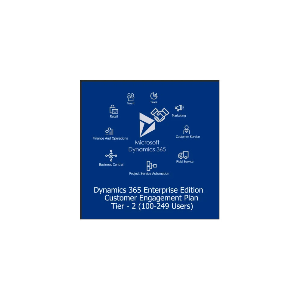 349fc43d-f262-A Microsoft Dynamics 365 Entreprise Edition Customer Engagement Plan - Tier 2 (100-249 Users)