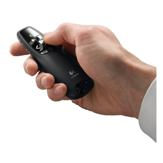 LOGITECH WIRELESS PRESENTER R400 - TÉLÉCOMMANDE DE PRÉSENTATION (910-001356)
