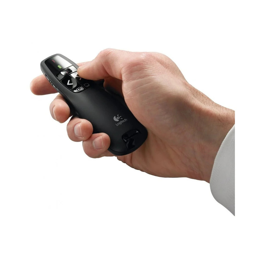 LOGITECH WIRELESS PRESENTER R400 - TÉLÉCOMMANDE DE PRÉSENTATION (910-001356)