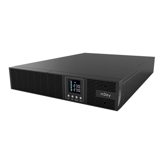 Onduleur On-line nJoy Aster 3K - 2700 W / 3000 VA - 8 prises C13 + 1 prise C19 (UPCMCOP930HASCG)