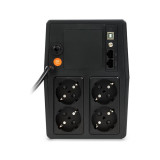 Onduleur Line-interactive nJoy Horus Plus 1000 - 600 W / 1000 VA - 4 prises FR (PWUP-LI100H1-AZ)