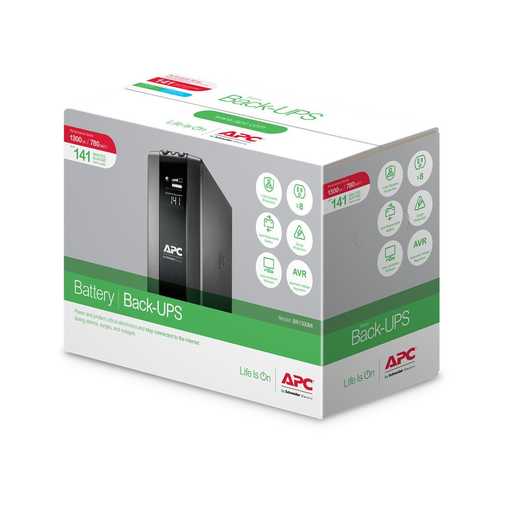 APC BR1300MI alimentation d'énergie non interruptible Interactivité de ligne 1