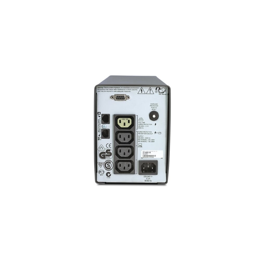 Onduleur Line Interactive avec Stabilisateur de tension APC Smart-UPS SC 420VA Tour