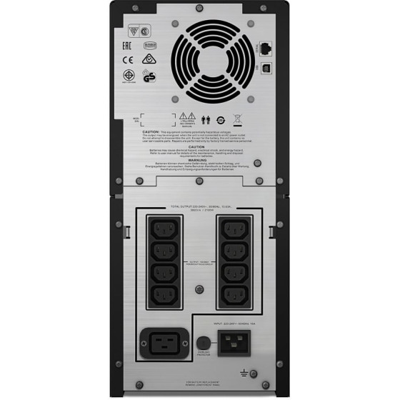 Onduleur Line-interactive APC 3000VA Smart-UPS C (SMC3000I)