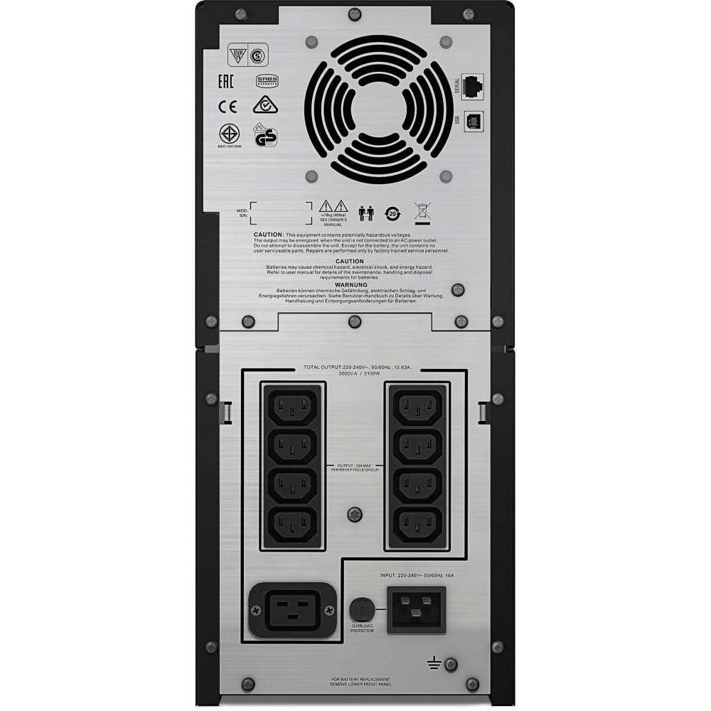 Onduleur Line-interactive APC 3000VA Smart-UPS C (SMC3000I)