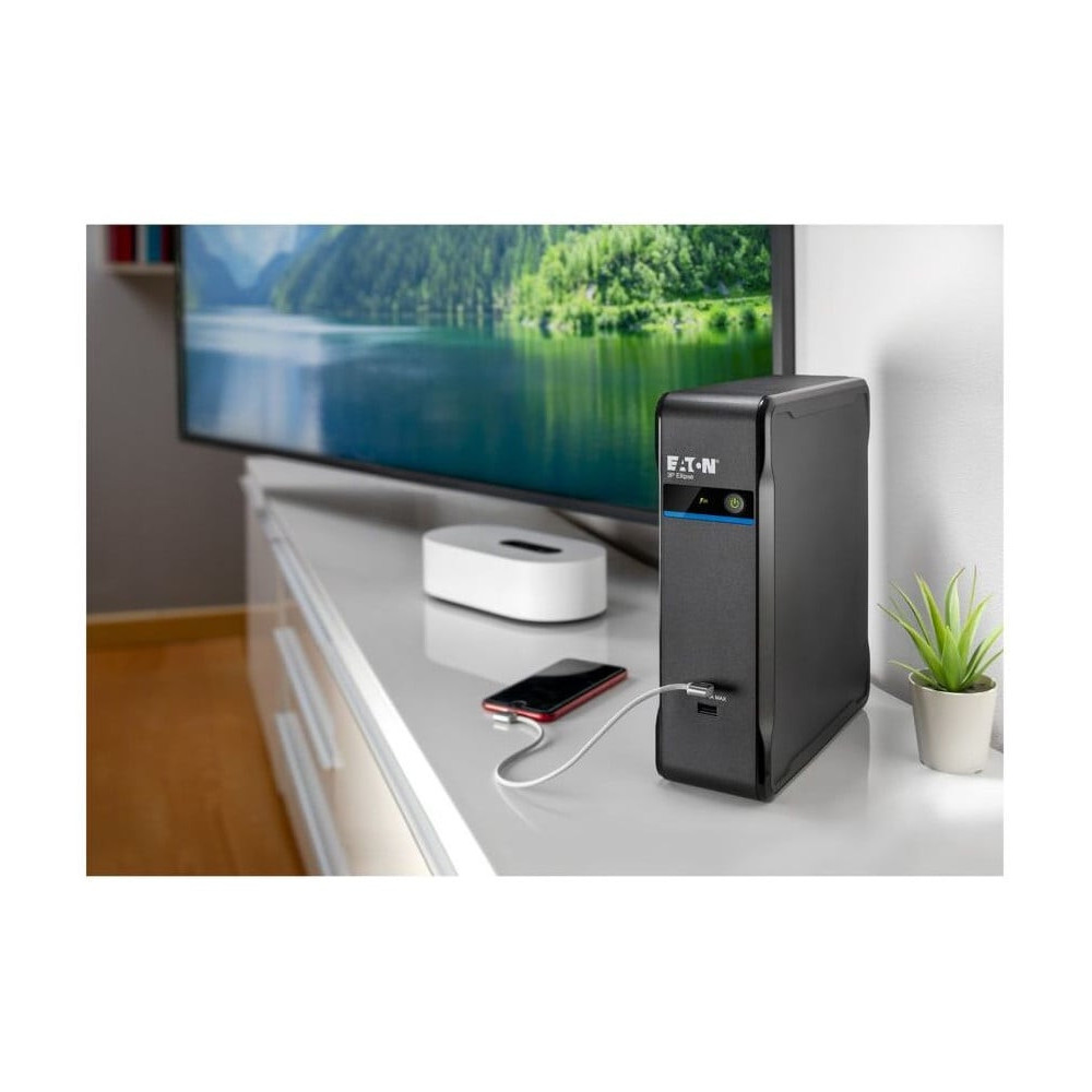 Onduleur Off-line Eaton 3P Ellipse 3P700UF - 420 W / 700 VA - 4 prises FR + USB