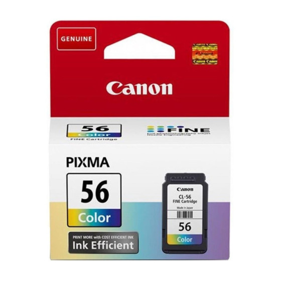 CANON CL-56 COULEUR  - CARTOUCHE D'ENCRE CANON D'ORIGINE (9064B001AB)