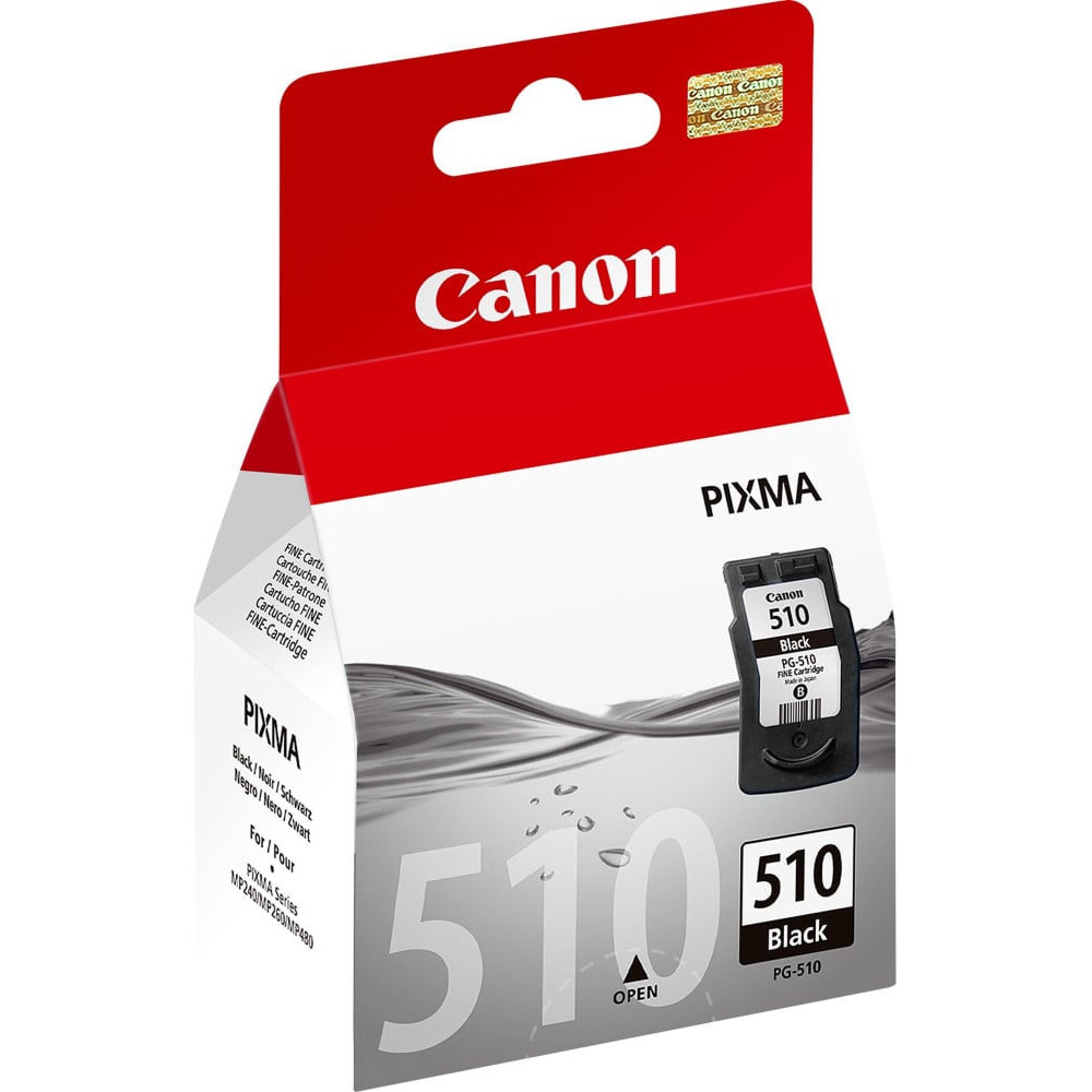 CANON PG-510 NOIR - CARTOUCHE D'ENCRE CANON D'ORIGINE (2970B007AB)