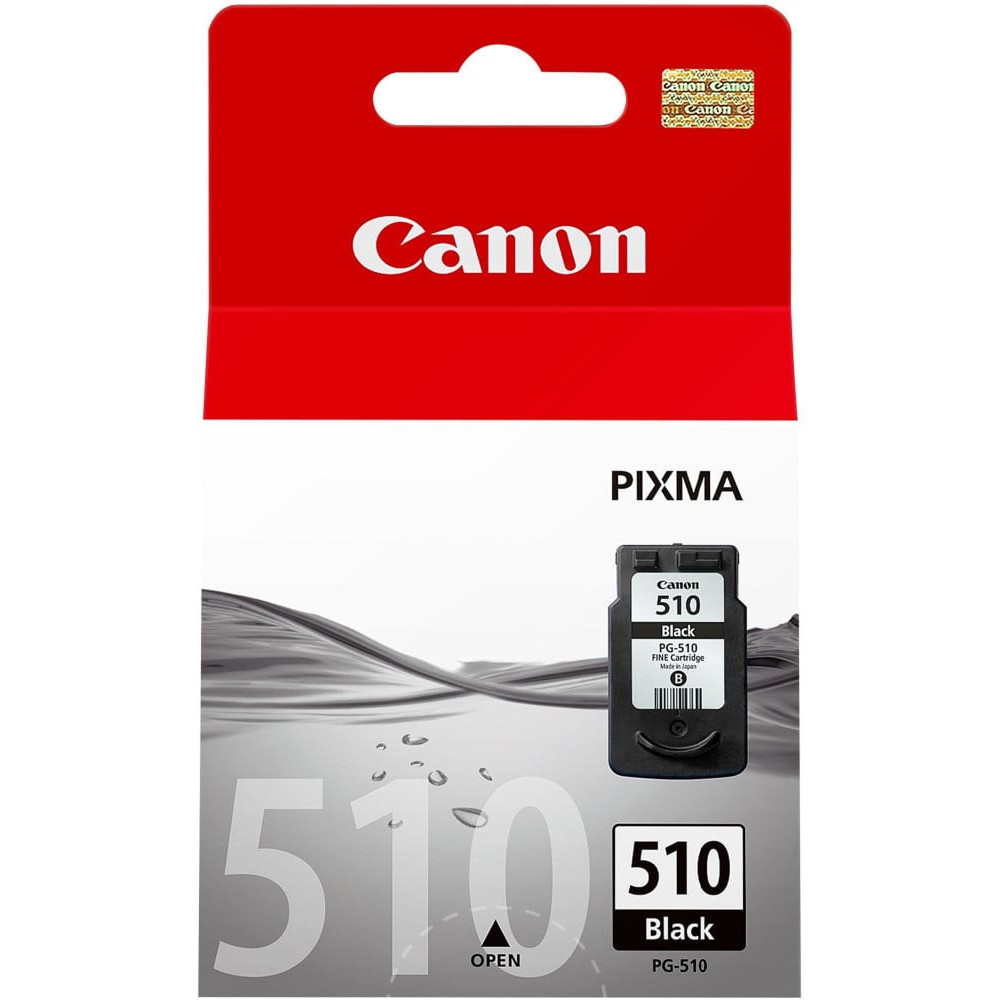  CANON PG-510 NOIR - CARTOUCHE D'ENCRE CANON D'ORIGINE (2970B007AB)