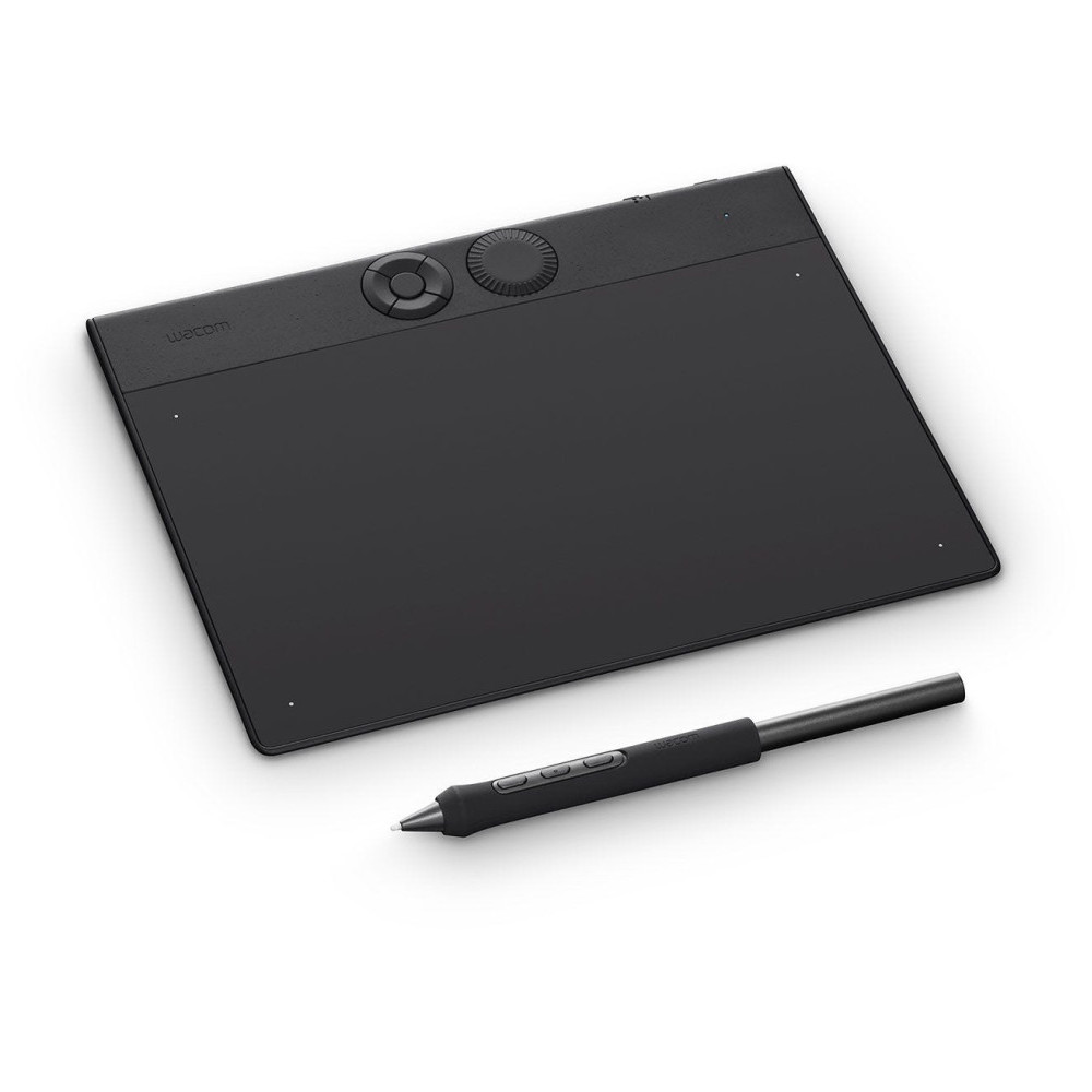 TABLETTE GRAPHIQUE À STYLET WACOM INTUOS PRO MEDIUM - BLUETOOTH (PTK670K0B)