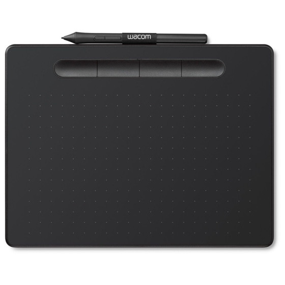  TABLETTE GRAPHIQUE WACOM INTUOS MOYENNE NOIR (NON BLUETOOTH) (CTL-6100K-B)