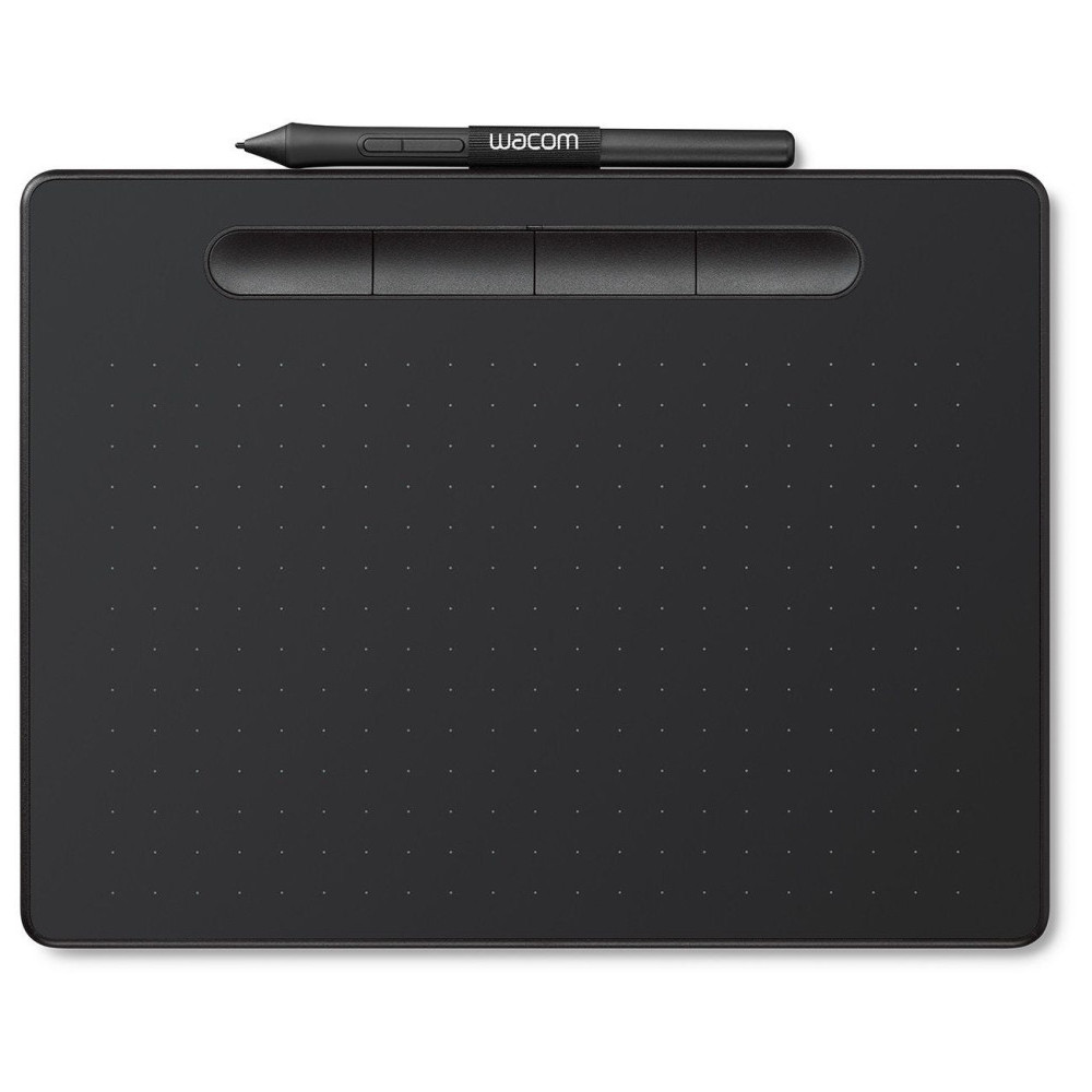  TABLETTE GRAPHIQUE WACOM INTUOS MOYENNE NOIR (NON BLUETOOTH) (CTL-6100K-B)