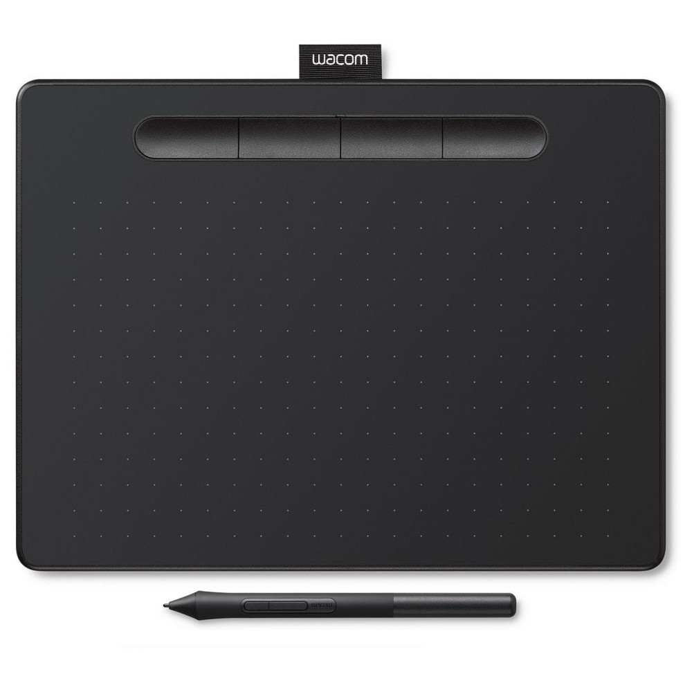  TABLETTE GRAPHIQUE WACOM INTUOS MOYENNE NOIR (NON BLUETOOTH) (CTL-6100K-B)