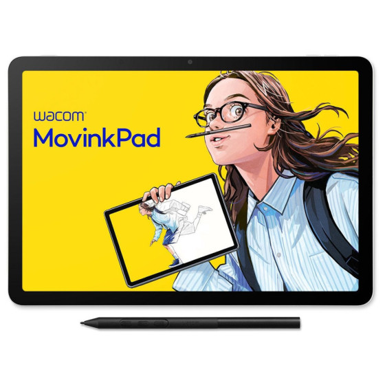 ÉCRAN TACTILE ANDROID À STYLET WACOM MOVINKPAD 11 : TABLETTE GRAPHIQUE AVEC ÉCRAN 11.5” (DTHA116CL0B)