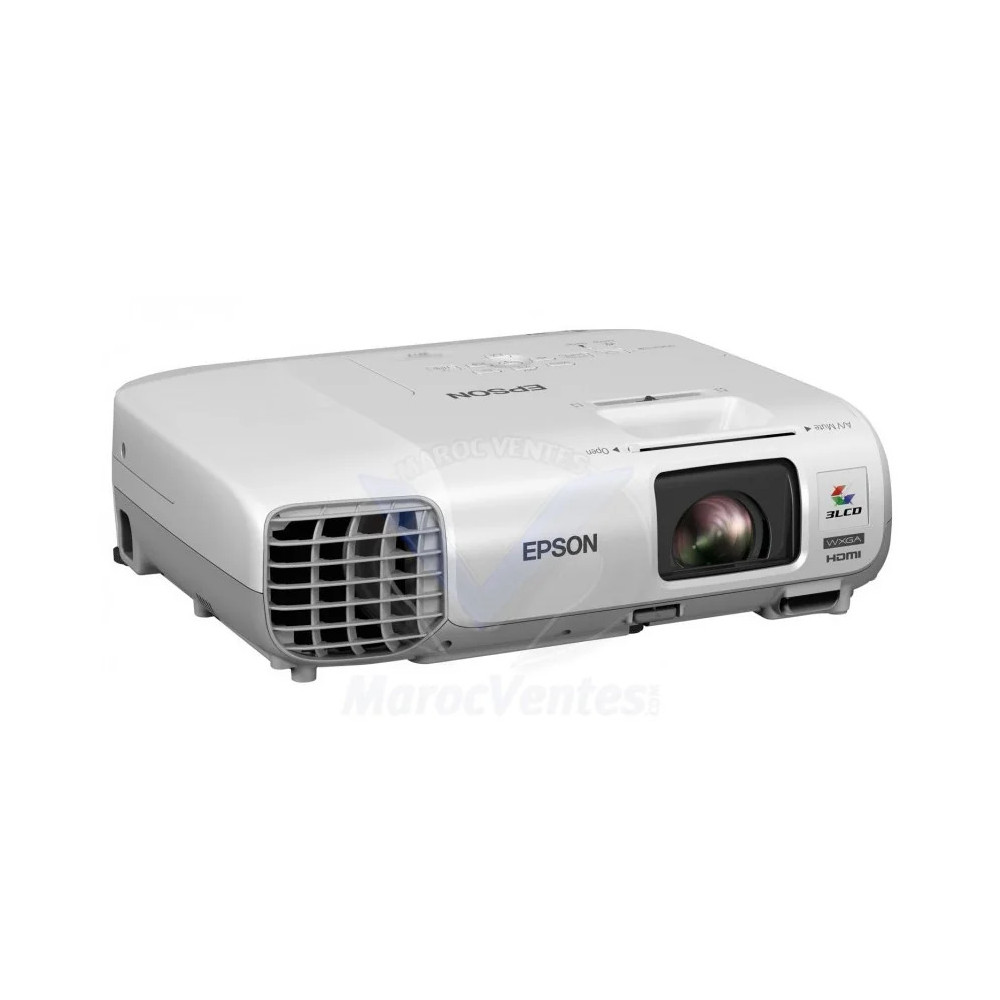 Vidéoprojecteur Portable 3LCD EPSON EB-W29 - HD ready WXGA 3000 lumens (V11H690040)