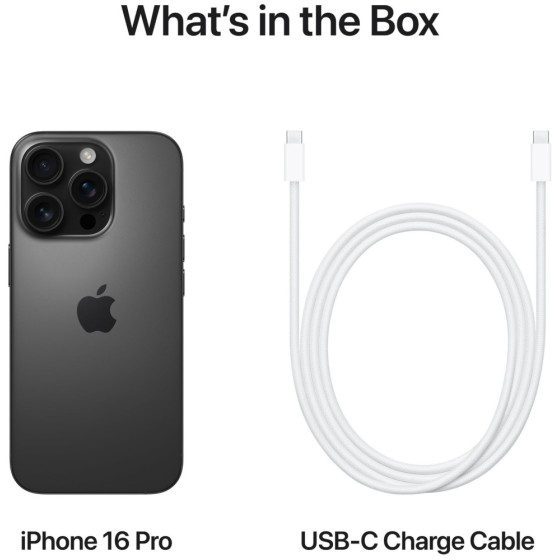  iPhone 16 Pro 512 Go | Couleur Titane noir (MYNM3ZD/A)