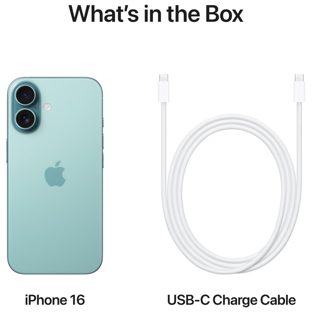  iPhone 16 256 Go | Couleur sarcelle (MYEJ3ZD/A)