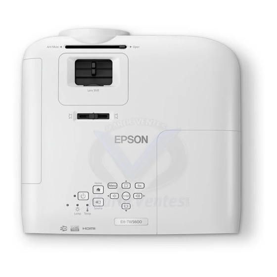 EPSON EH-TW5600 VIDÉOPROJECTEUR HOME CINÉMA FULL HD(1920 X 1080) (V11H851040)