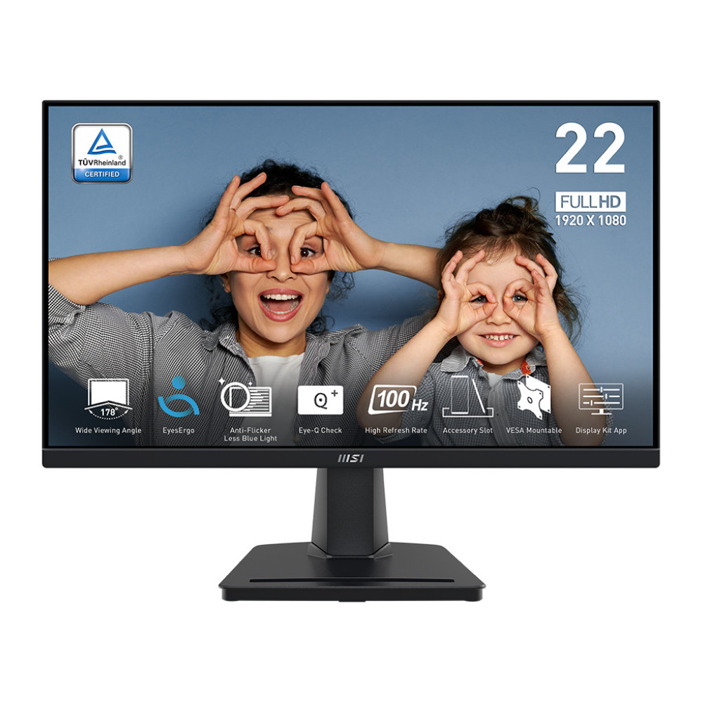 ÉCRAN 21.45” FULL HD MSI PRO MP225V (9S6-3PE0CM-001)