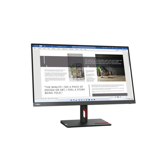  ÉCRAN 27" FULL HD LENOVO THINKVISION S27I-30 (63DFKAT4EU)