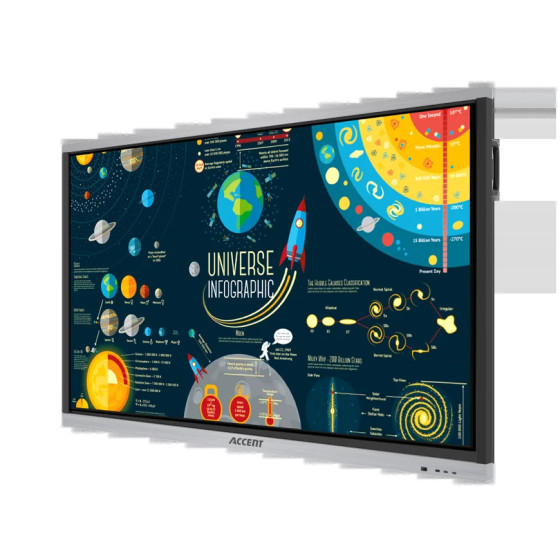 ÉCRAN INTERACTIF TACTILE ANDROID / WINDOWS SPEECHITOUCH PRO 4K 75″