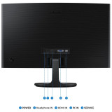  ÉCRAN 24" INCURVÉ FULL HD SAMSUNG ESSENTIAL S3 S36GD (LS24D360GAUXEN)