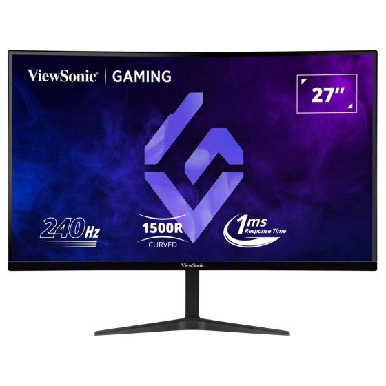 ÉCRAN GAMING INCURVÉ 27" FULL HD VIEWSONIC 240HZ (VX2719-PC-MHD)
