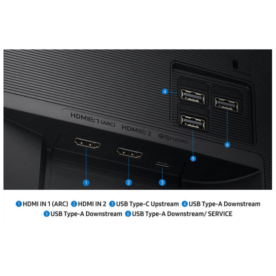  ÉCRAN INTELLIGENT 32 " SAMSUNG VISION AI M7 M70F UHD 4K (LS32FM700UUXEN)