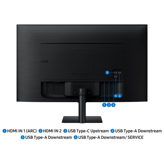  ÉCRAN INTELLIGENT 32 " SAMSUNG VISION AI M7 M70F UHD 4K (LS32FM700UUXEN)